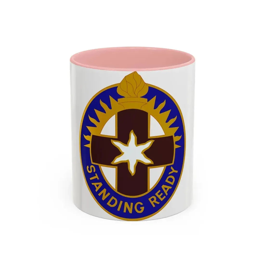 Hawley US Community Hospital (U.S. Army) Accent Coffee Mug 11oz Pink - Go Mug Yourself