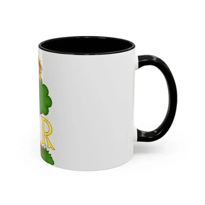 Hawthorn Bush Badge of Henry VII - Accent Coffee Mug - Go Mug Yourself