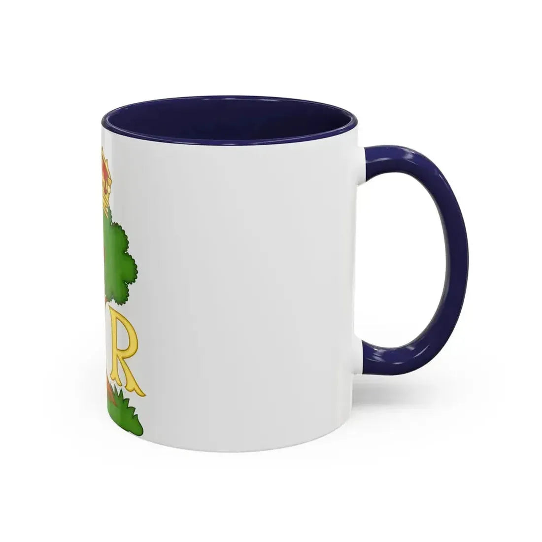 Hawthorn Bush Badge of Henry VII - Accent Coffee Mug - Go Mug Yourself