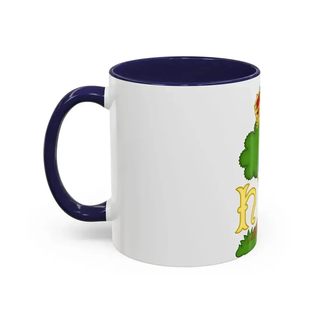 Hawthorn Bush Badge of Henry VII - Accent Coffee Mug - Go Mug Yourself
