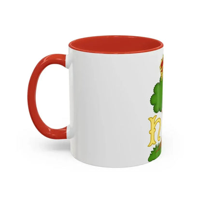 Hawthorn Bush Badge of Henry VII - Accent Coffee Mug - Go Mug Yourself