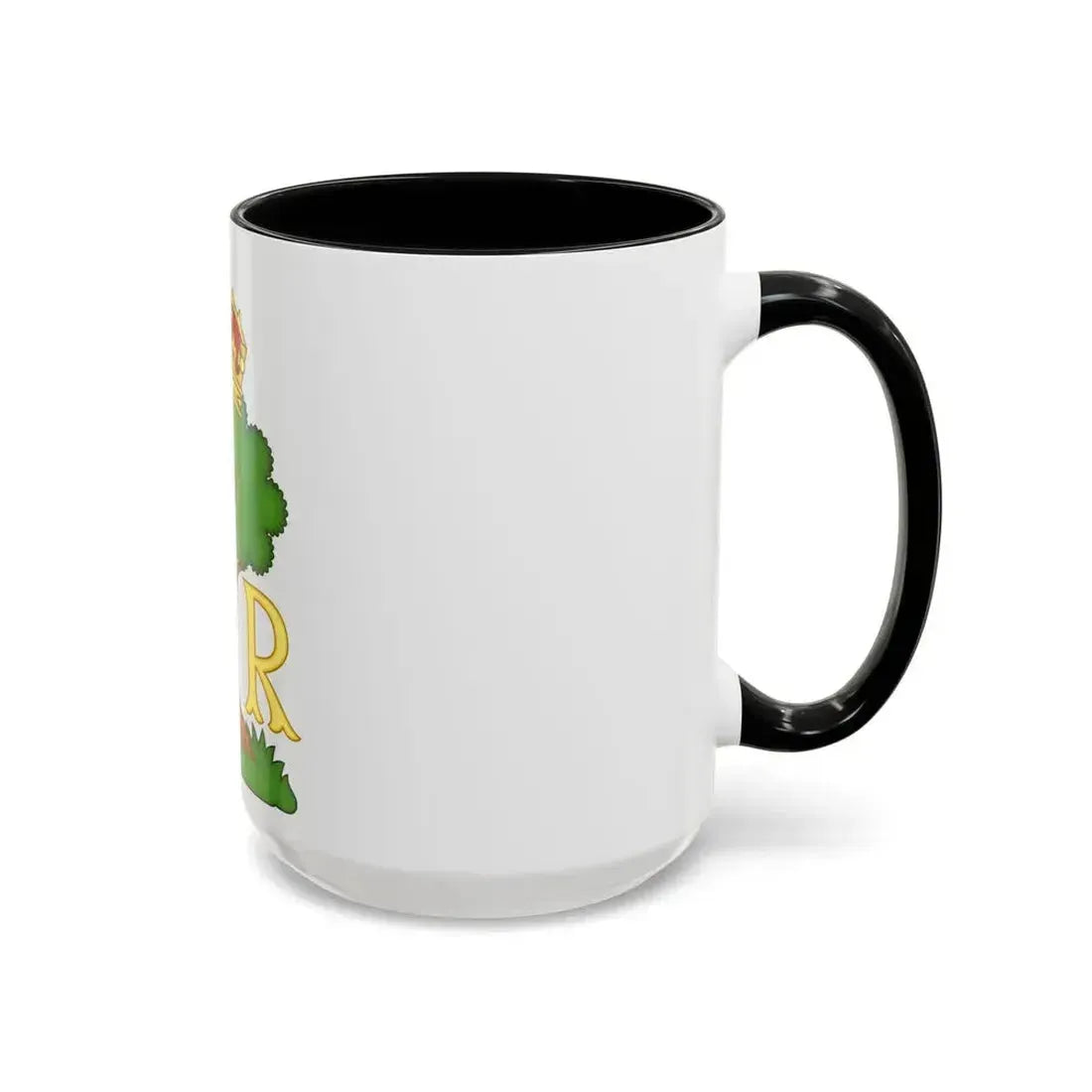 Hawthorn Bush Badge of Henry VII - Accent Coffee Mug - Go Mug Yourself