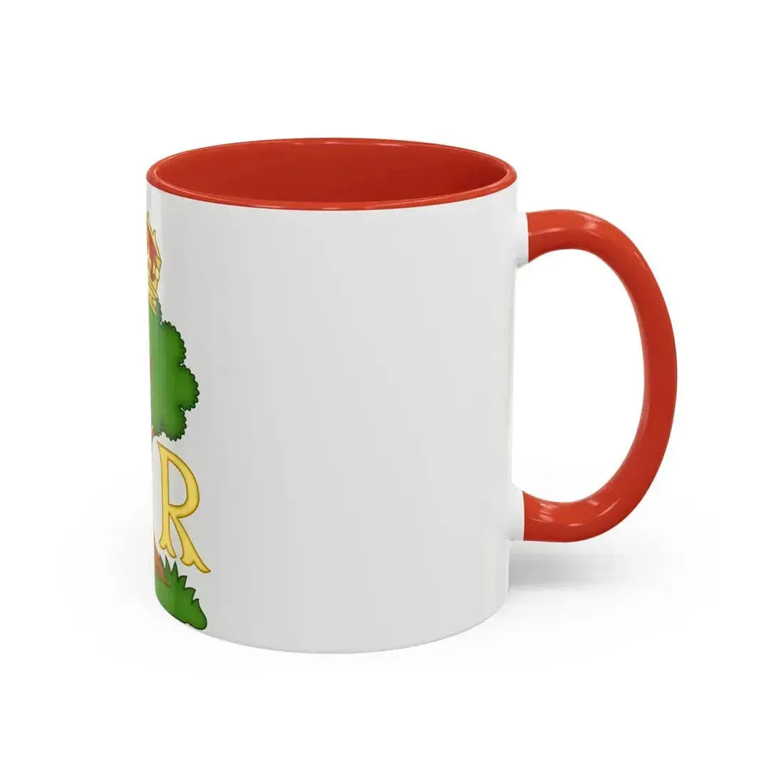 Hawthorn Bush Badge of Henry VII - Accent Coffee Mug - Go Mug Yourself