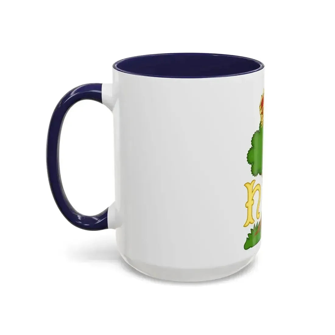 Hawthorn Bush Badge of Henry VII - Accent Coffee Mug - Go Mug Yourself