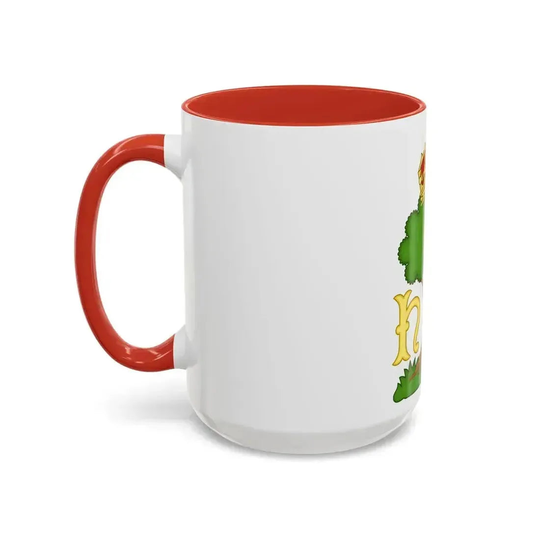 Hawthorn Bush Badge of Henry VII - Accent Coffee Mug - Go Mug Yourself