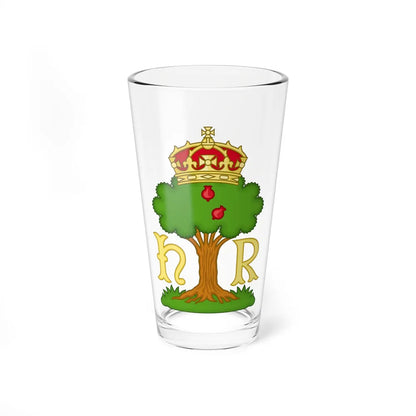 Hawthorn Bush Badge of Henry VII - Pint Glass 16oz-16oz-Go Mug Yourself