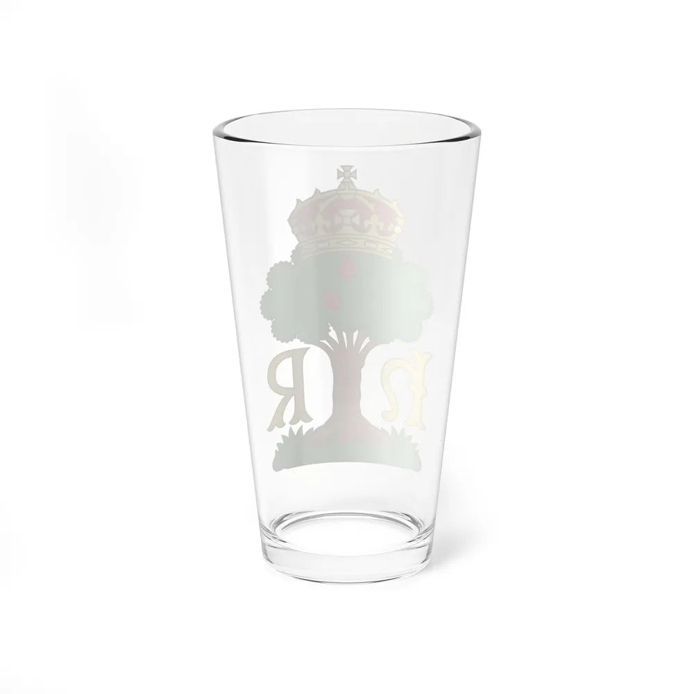 Hawthorn Bush Badge of Henry VII - Pint Glass 16oz-Go Mug Yourself