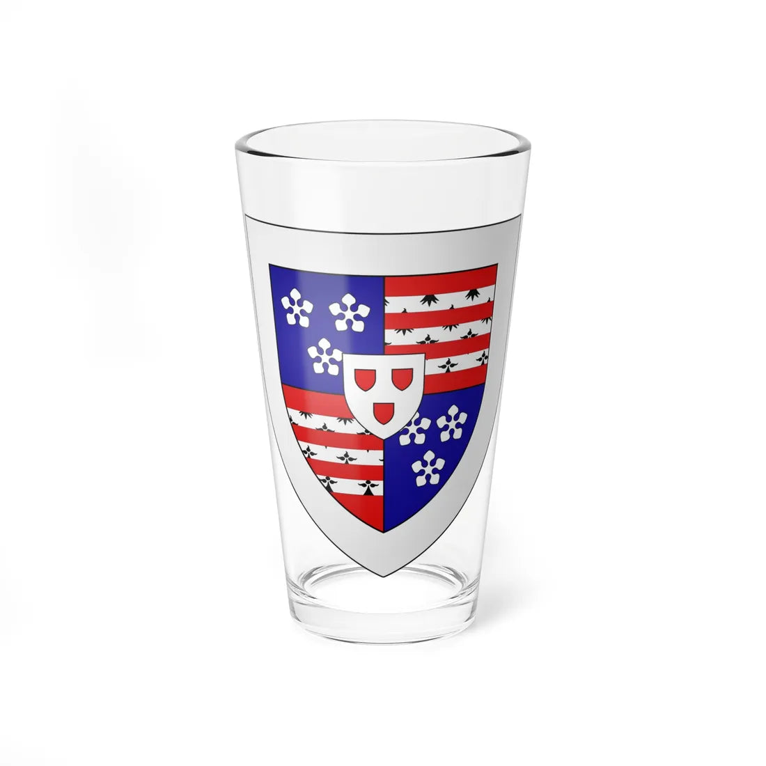 Hay of Linplum arms (Scotland) (Coat of Arms) Pint Glass 16oz 16oz - Go Mug Yourself