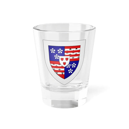 Hay of Linplum arms (Scotland) (Coat of Arms) Shot Glass 1.5oz 1.5oz - Go Mug Yourself