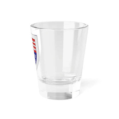 Hay of Linplum arms (Scotland) (Coat of Arms) Shot Glass 1.5oz - Go Mug Yourself