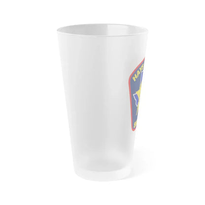 Hays County Sherrif Texas - Frosted Pint Glass 16oz - Go Mug Yourself