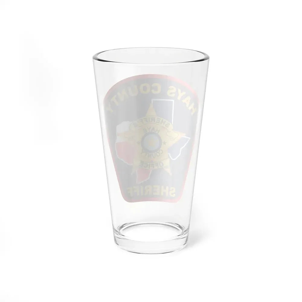 Hays County Sherrif Texas - Pint Glass 16oz - Go Mug Yourself