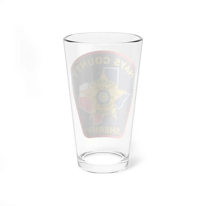 Hays County Sherrif Texas - Pint Glass 16oz - Go Mug Yourself