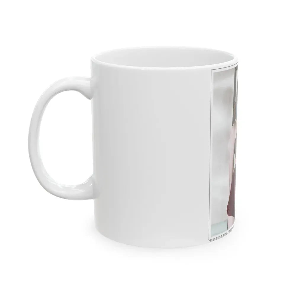 Hazel Court #04 (Vintage Female Icon) White Coffee Mug - Go Mug Yourself