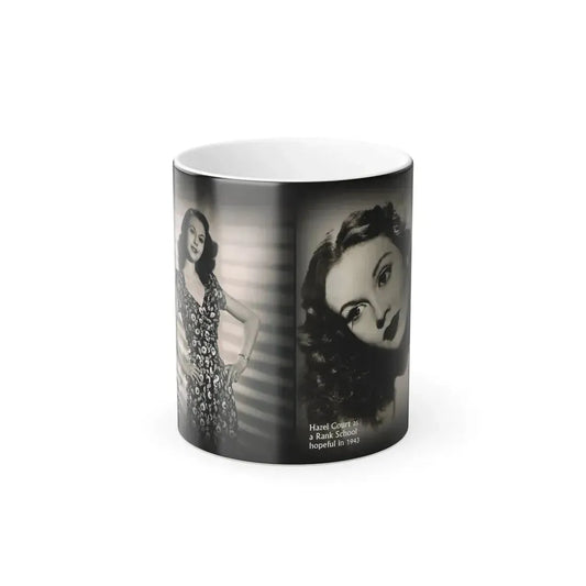 Hazel Court #09 (Vintage Female Icon) Color Changing Mug 11oz 11oz - Go Mug Yourself
