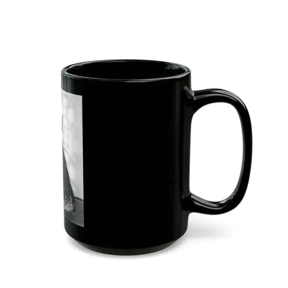 Hazel Court #105 (Vintage Female Icon) Black Coffee Mug - Go Mug Yourself