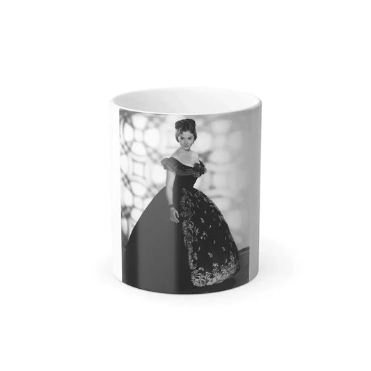 Hazel Court #105 (Vintage Female Icon) Color Changing Mug 11oz 11oz - Go Mug Yourself