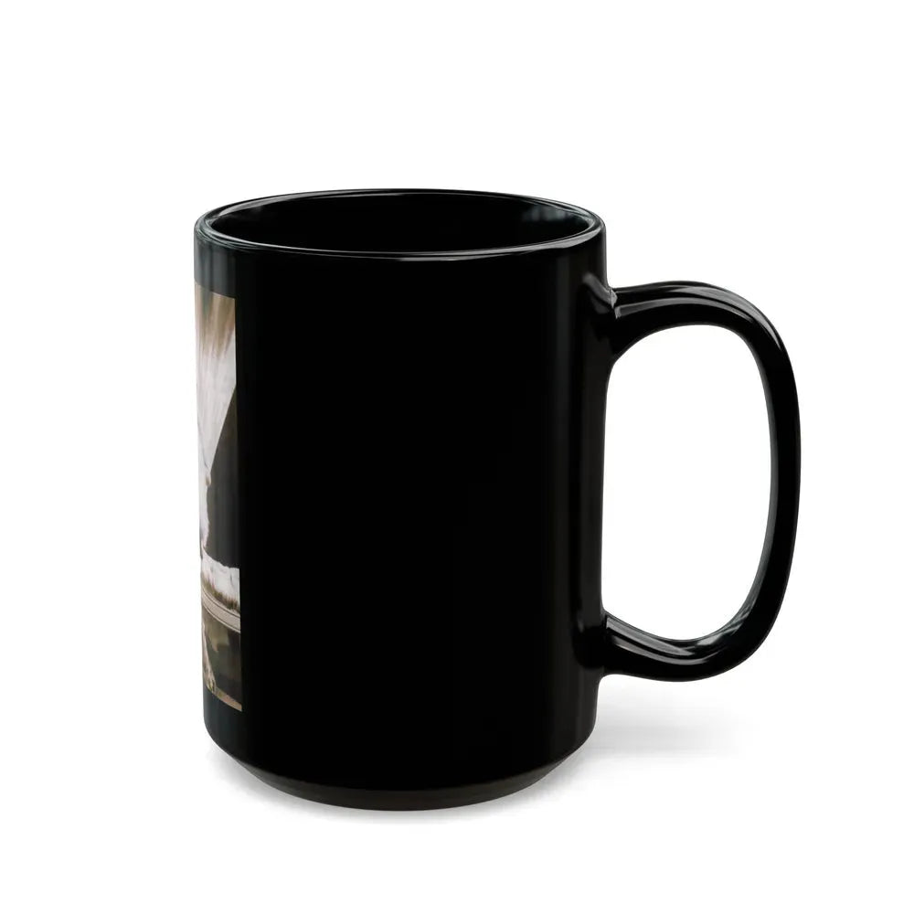 Hazel Court #16 (Vintage Female Icon) Black Coffee Mug - Go Mug Yourself