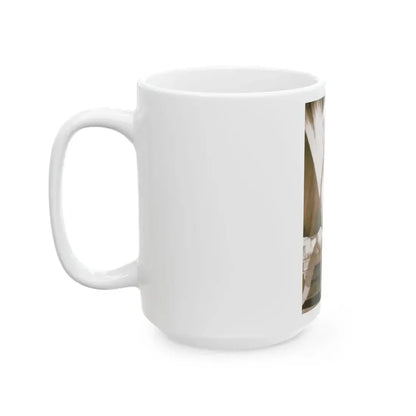 Hazel Court #16 (Vintage Female Icon) White Coffee Mug - Go Mug Yourself