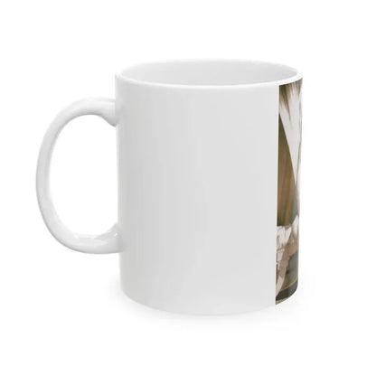 Hazel Court #16 (Vintage Female Icon) White Coffee Mug - Go Mug Yourself