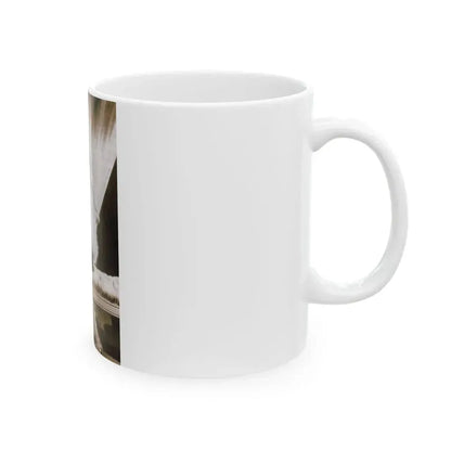 Hazel Court #16 (Vintage Female Icon) White Coffee Mug - Go Mug Yourself