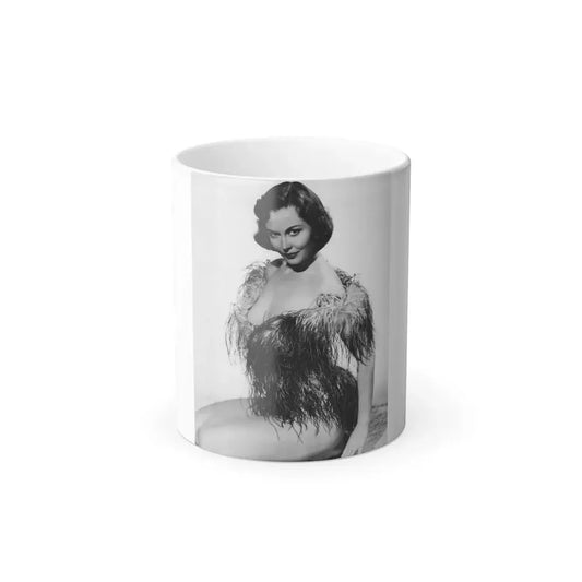 Hazel Court #20 (Vintage Female Icon) Color Changing Mug 11oz 11oz - Go Mug Yourself