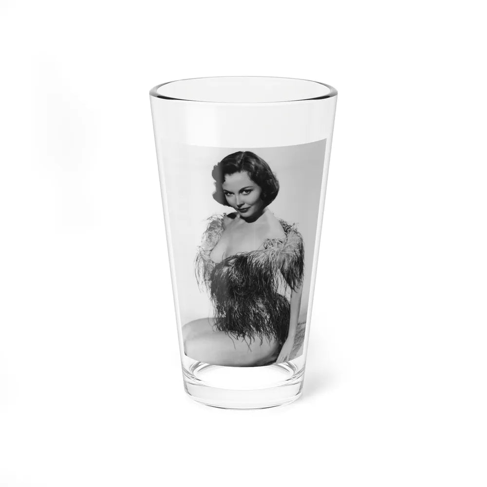 Hazel Court #20 (Vintage Female Icon) Pint Glass 16oz-16oz-Go Mug Yourself