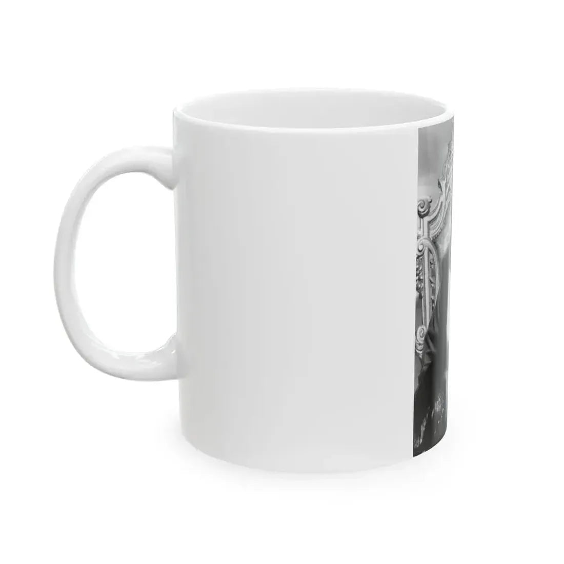 Hazel Court #21 (Vintage Female Icon) White Coffee Mug - Go Mug Yourself