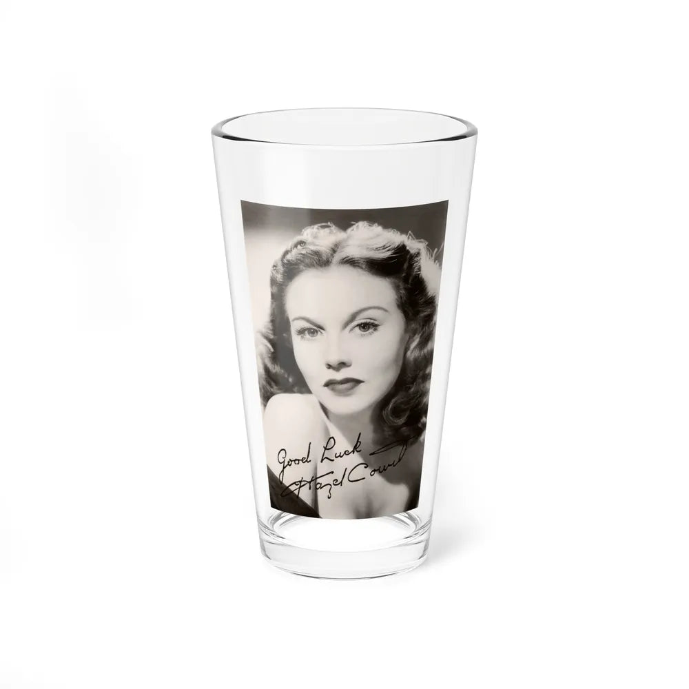 Hazel Court #22 (Vintage Female Icon) Pint Glass 16oz-16oz-Go Mug Yourself