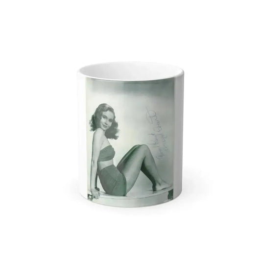 Hazel Court #26 (Vintage Female Icon) Color Changing Mug 11oz 11oz - Go Mug Yourself