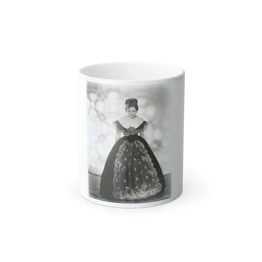 Hazel Court #54 (Vintage Female Icon) Color Changing Mug 11oz 11oz - Go Mug Yourself