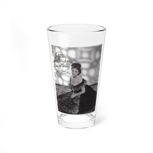 Hazel Court #58 (Vintage Female Icon) Pint Glass 16oz-16oz-Go Mug Yourself