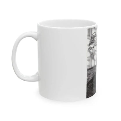 Hazel Court #58 (Vintage Female Icon) White Coffee Mug - Go Mug Yourself