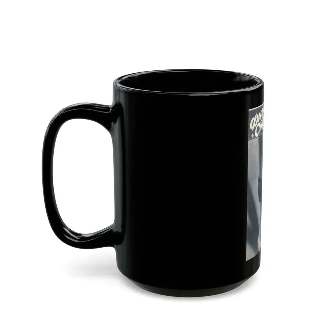 Hazel Court #72 - B&W Magazine Cover (Vintage Female Icon) Black Coffee Mug - Go Mug Yourself