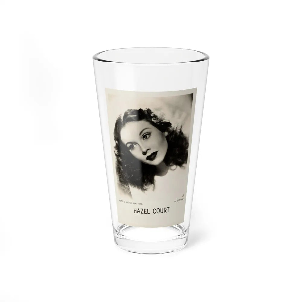 Hazel Court #86 (Vintage Female Icon) Pint Glass 16oz-16oz-Go Mug Yourself