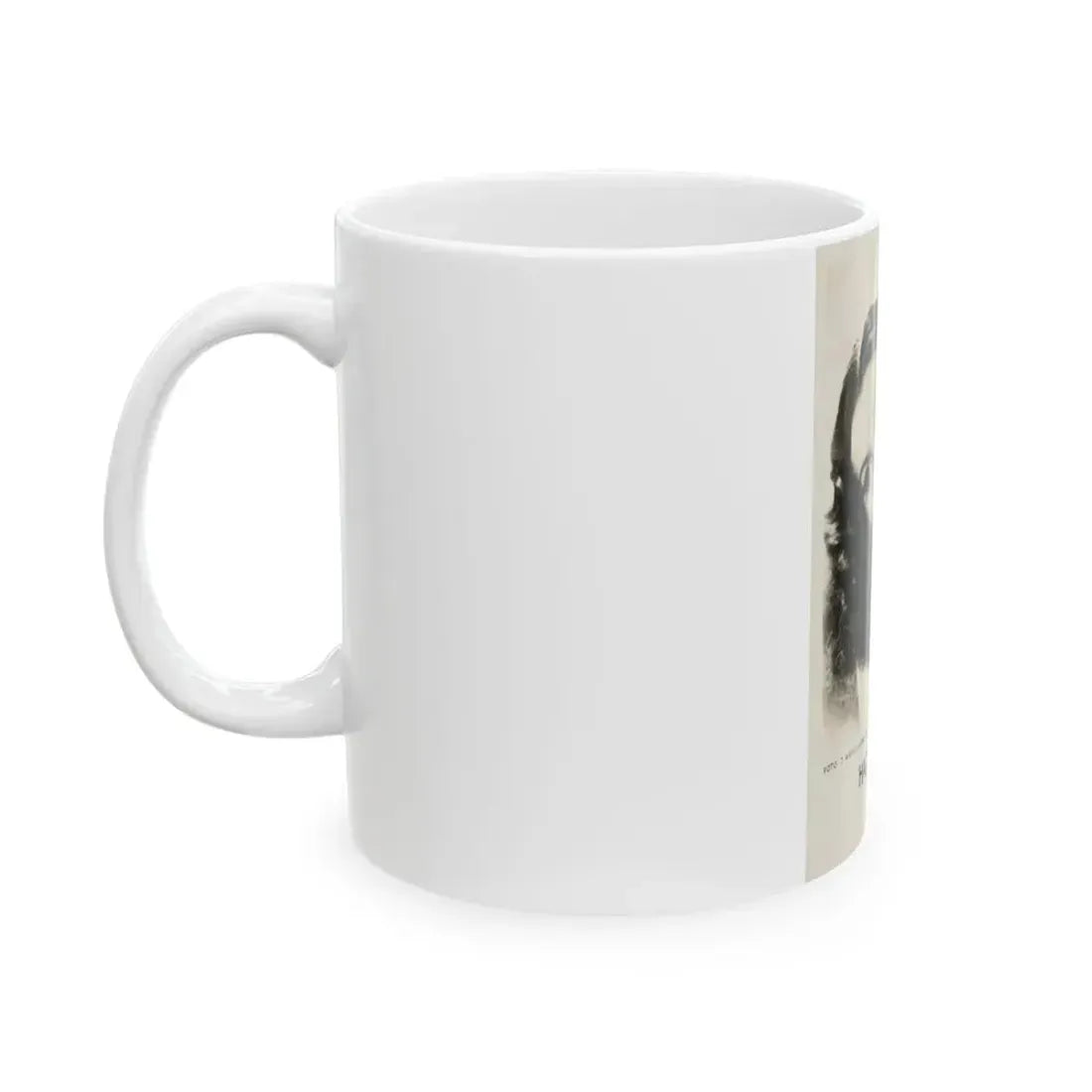 Hazel Court #86 (Vintage Female Icon) White Coffee Mug - Go Mug Yourself