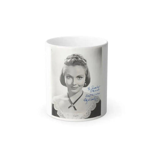 Hazel Court #88 (Vintage Female Icon) Color Changing Mug 11oz 11oz - Go Mug Yourself