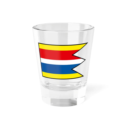 Hazin Michalovce Flag (Slovakia) Shot Glass 1.5oz 1.5oz - Go Mug Yourself