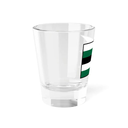 Hazlin Bardejov Flag (Slovakia) Shot Glass 1.5oz - Go Mug Yourself