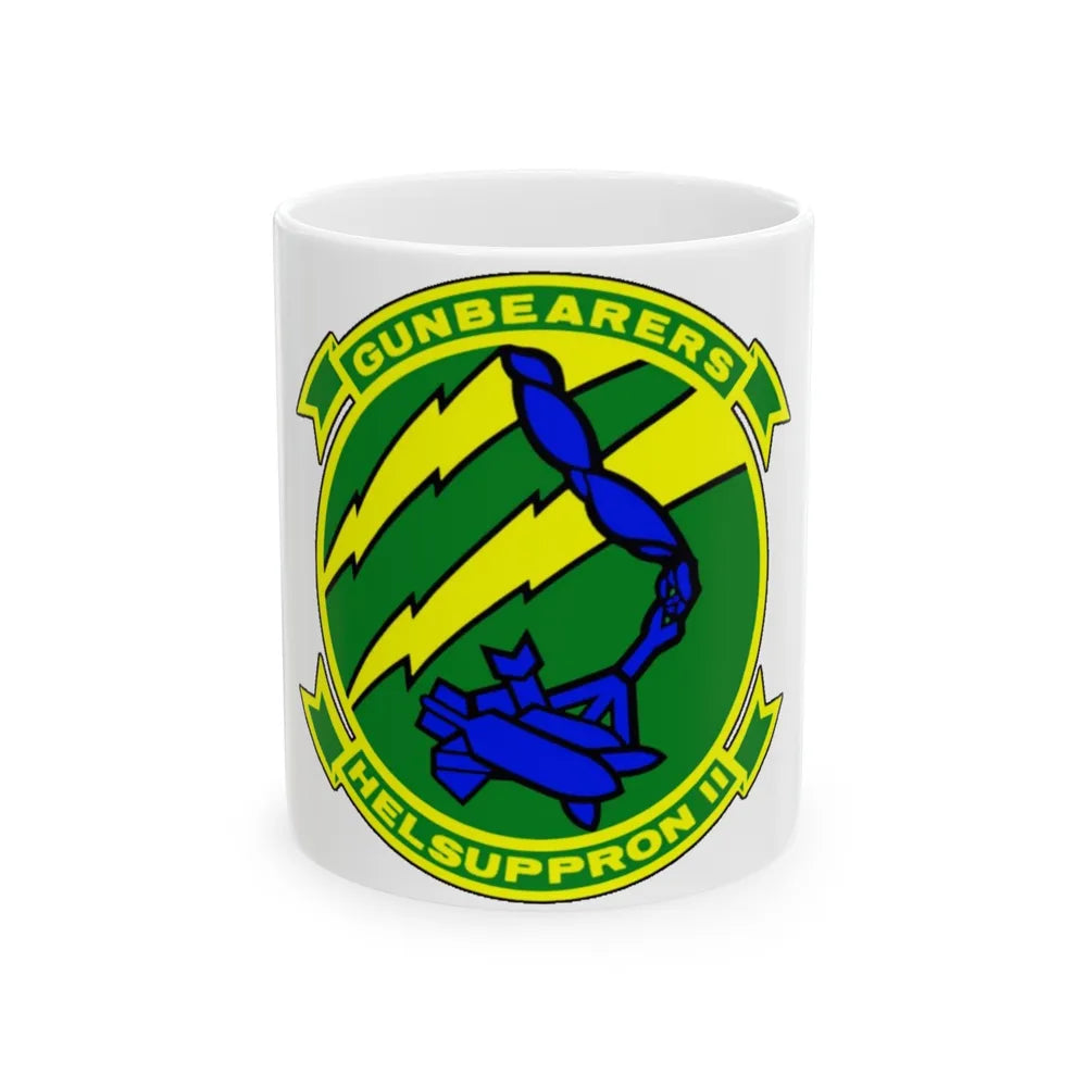 HC 11 Helicopter Combat Support Squadron 11 (U.S. Navy) White Coffee Mug-11oz-Go Mug Yourself