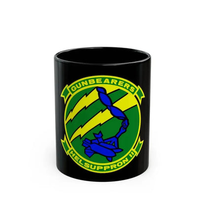 HC 11 Helicopter Combat Support Squadron 11 (U.S. Navy) Black Coffee Mug 11oz - Go Mug Yourself
