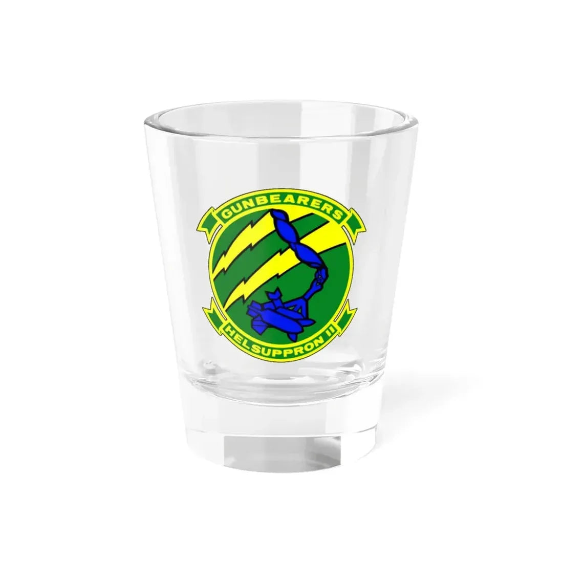 HC 11 Helicopter Combat Support Squadron 11 (U.S. Navy) Shot Glass 1.5oz 1.5oz - Go Mug Yourself