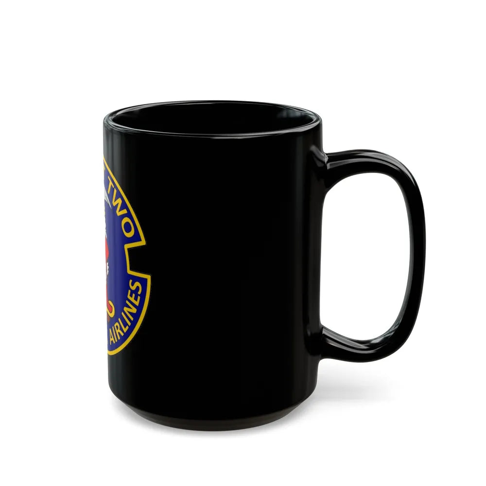 HC 2 (U.S. Navy) Black Coffee Mug-Go Mug Yourself