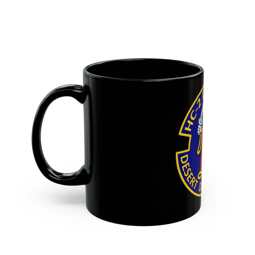 HC 2 (U.S. Navy) Black Coffee Mug-Go Mug Yourself