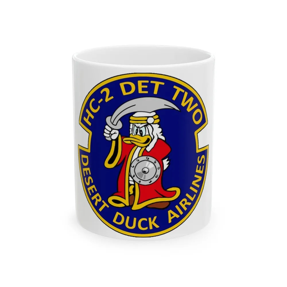 HC 2 (U.S. Navy) White Coffee Mug-11oz-Go Mug Yourself