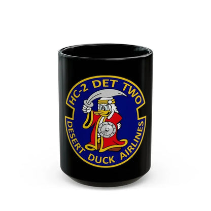 HC 2 (U.S. Navy) Black Coffee Mug 15oz - Go Mug Yourself