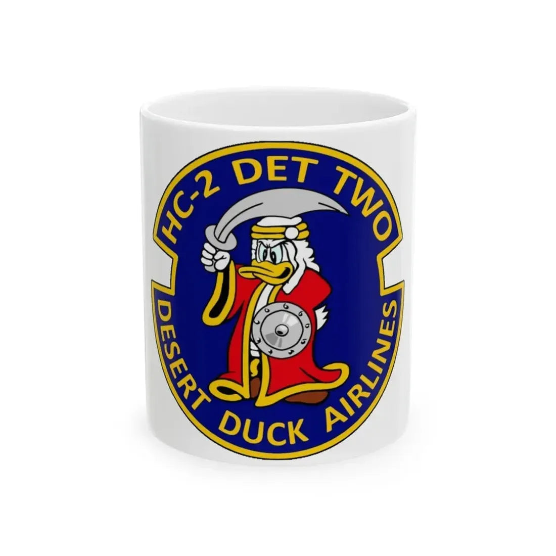 HC 2 (U.S. Navy) White Coffee Mug 11oz - Go Mug Yourself