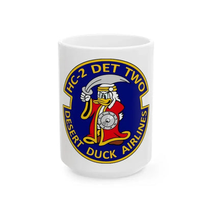 HC 2 (U.S. Navy) White Coffee Mug 15oz - Go Mug Yourself