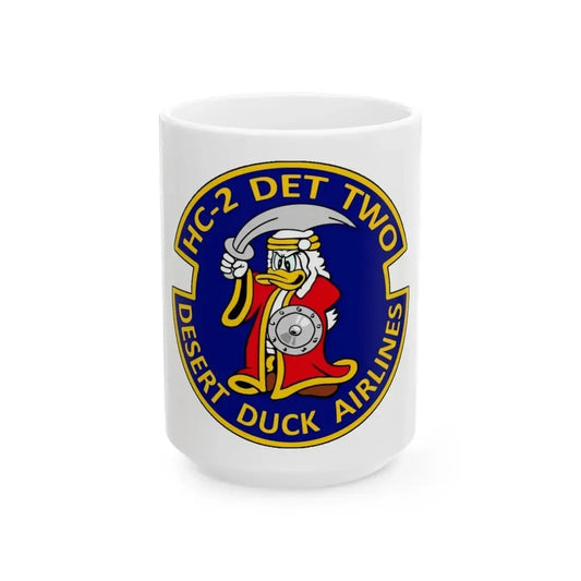 HC 2 (U.S. Navy) White Coffee Mug 15oz - Go Mug Yourself