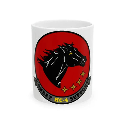 HC 4 (U.S. Navy) White Coffee Mug 11oz - Go Mug Yourself